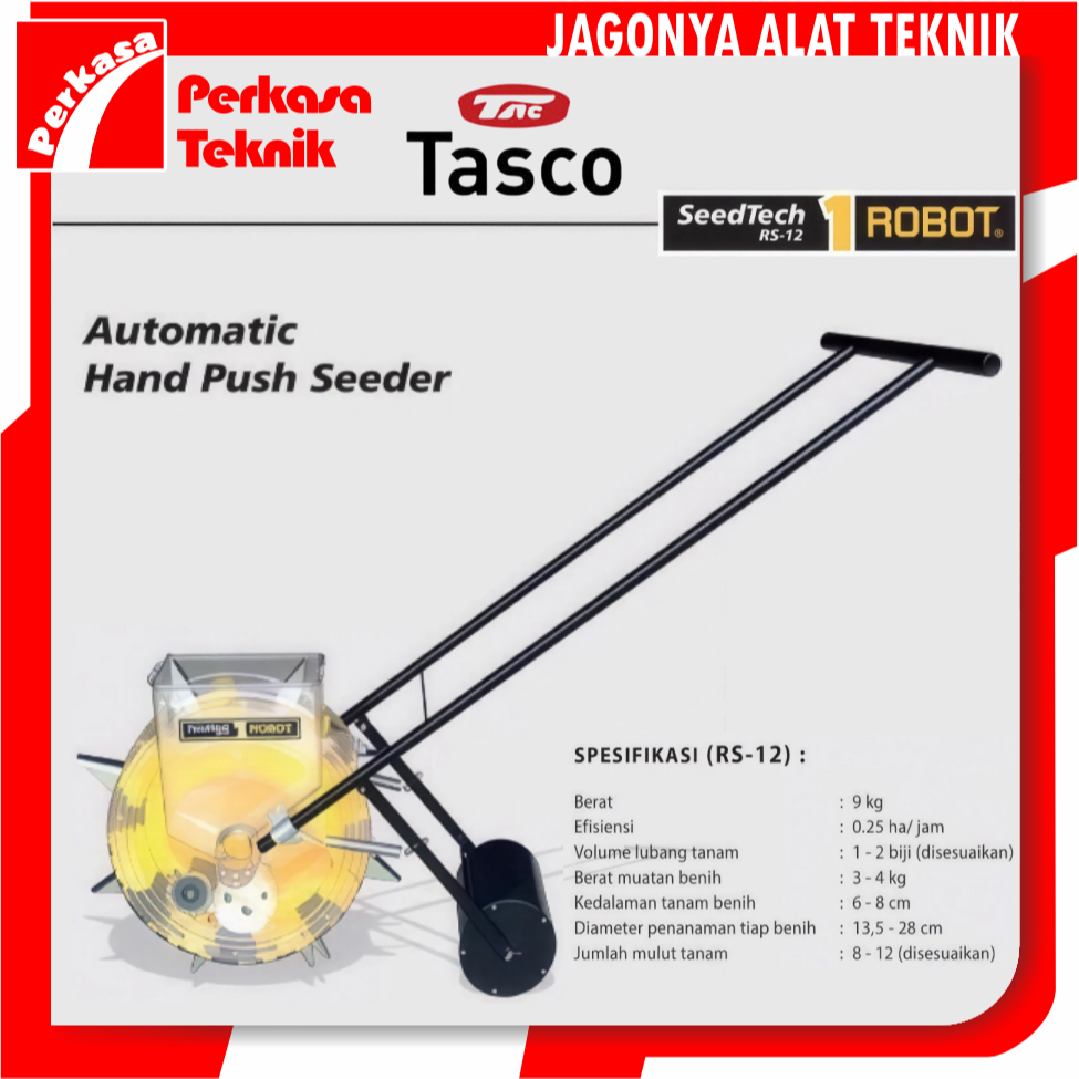 Alat Tanam Benih Biji Jagung ROBOT RS12 Hand Push Seeder RS-12