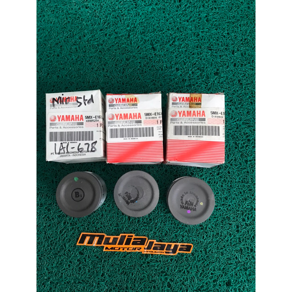 PISTON YAMAHA MIO UK STD 50 100 ORIGINAL YAMAHA STD,5MX-E1631-00. 50,5MX-E1636-00. 100,5MX-E1638-00