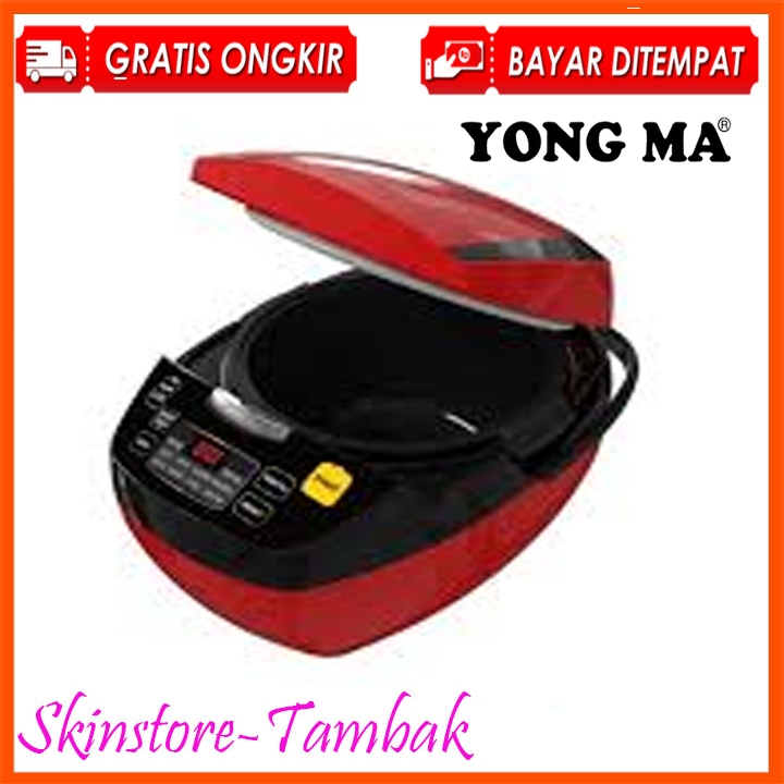 MAGIC COM DIGITAL YONGMA SMC 8045 - [1,3 LITER] MERAH