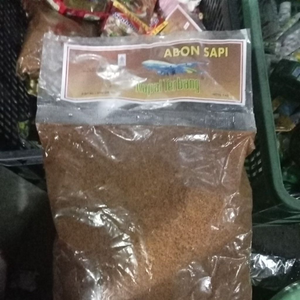 

Abon sapi kapal terbang 1kg