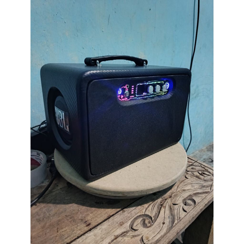 speaker DIY boombox 2 100 watt karaoke