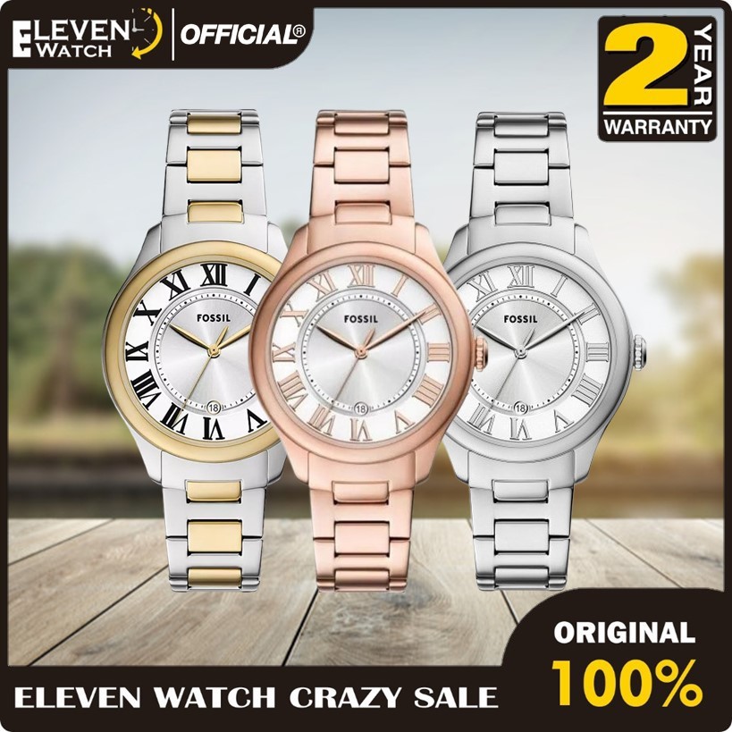 [Promo] Jam Tangan Wanita FS ES5393 , ES5394 , ES5396 / ES 5393, 5394, 5396 Gilmore Elegant Steel St