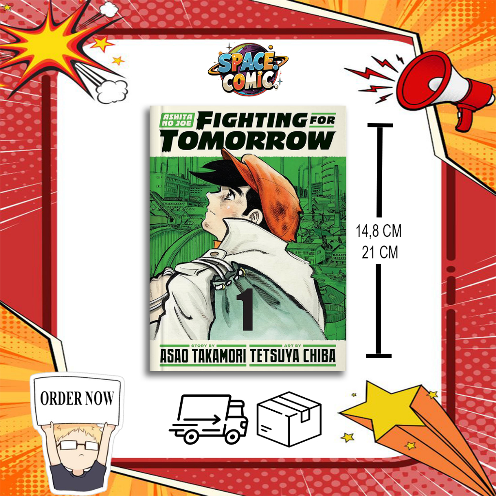 Komik Manga: Ashita no Joe - Fighting for Tomorrow v01 (Omnibus Edition)