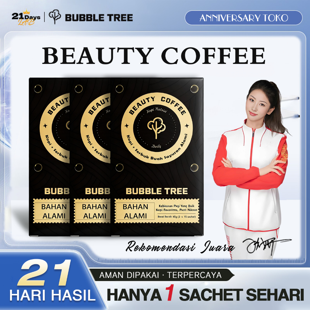 

21Days Coffee Beauty Coffee – Kolagen – Rekomendasi Juara Olimpiade