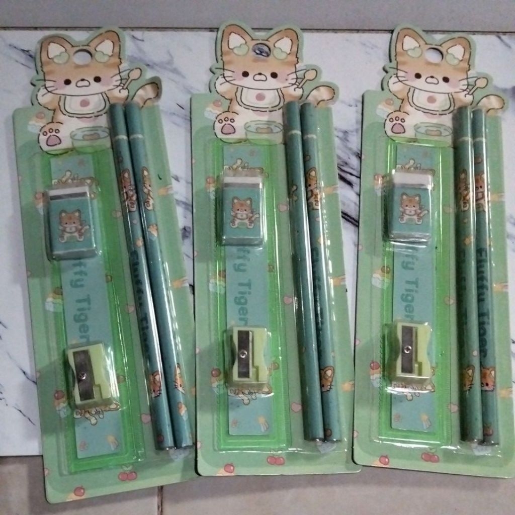 

STUDY SET MURAH 1 SET ALAT TULIS SEKOLAH 5 in 1