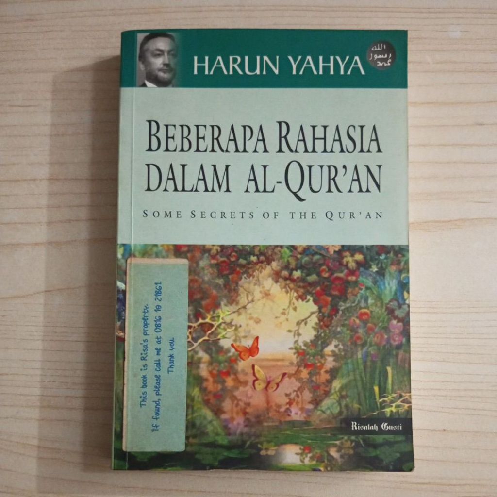 BUKU BEBERAPA RAHASIA DALAM AL QURAN OLEH HARUN YAHYA