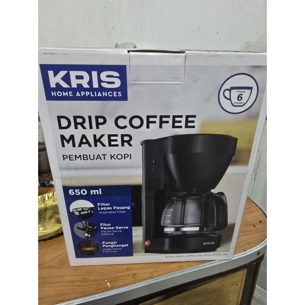 Kris drip coffee maker 650ml
