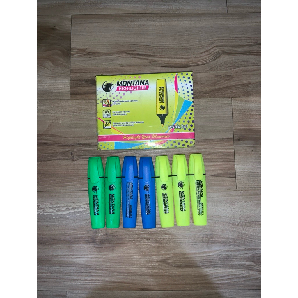 

STABILLO WARNA MONTANA/HIGHLIGHTER COLOUR MONTANA SH-1