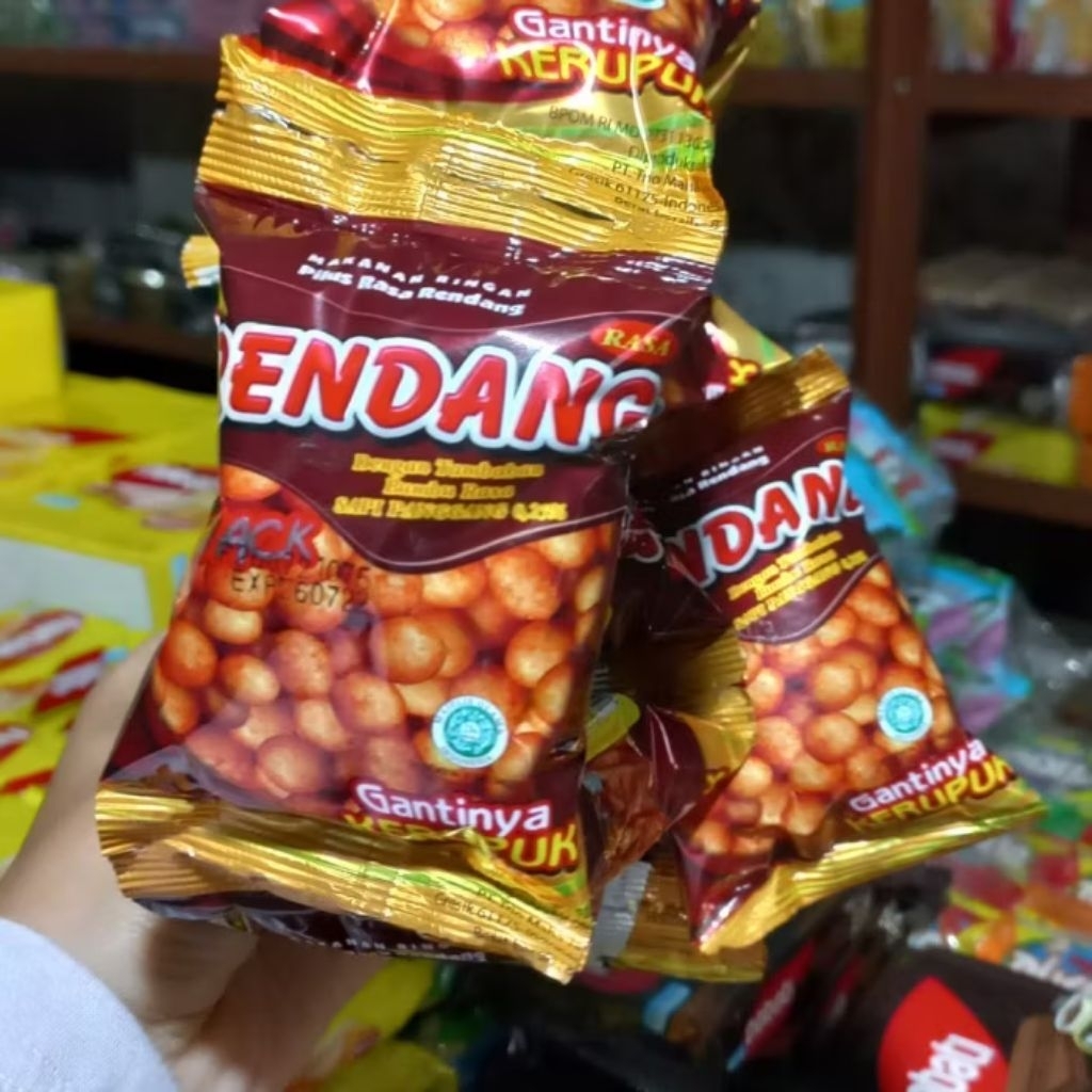

Snack jadul rasa rendang gurih asin (RENDANG)