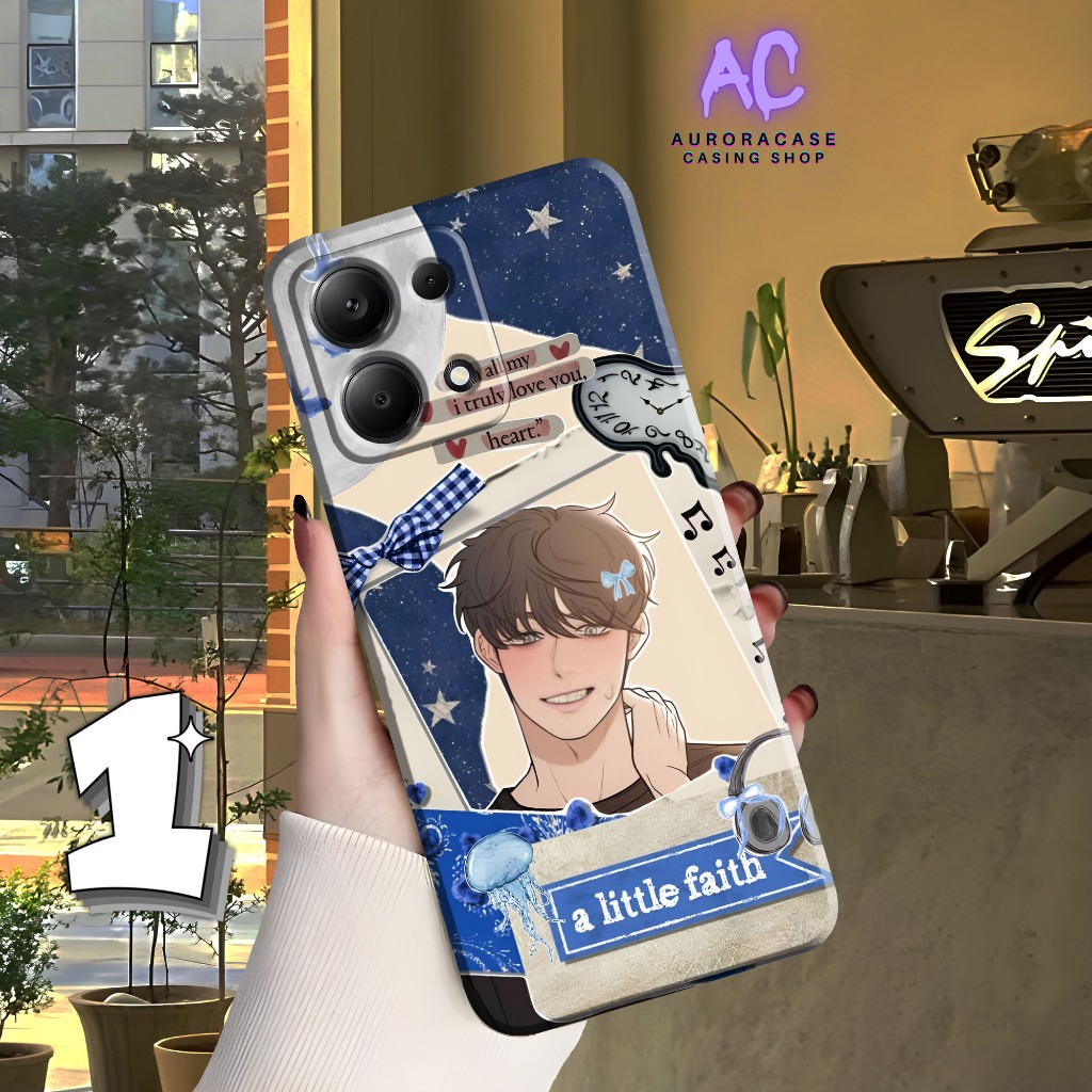 Case Casing Silikon Premium Untuk For Xiaomi Redmi A5 Note 14 Poco C71 Motif Go Eunhyuk V.2 Manhwa
