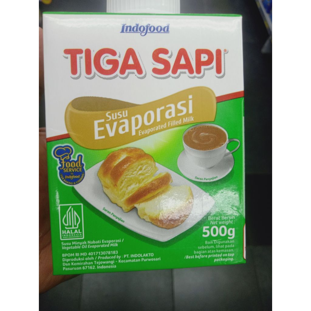 

tiga - sapi- evaporasi- 500gr