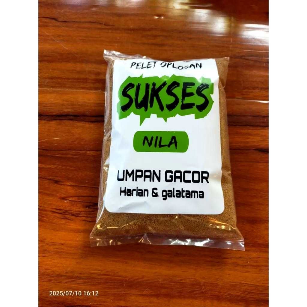 PELET NILA SUKSES pelet nila gacor kolaman maupun liaran