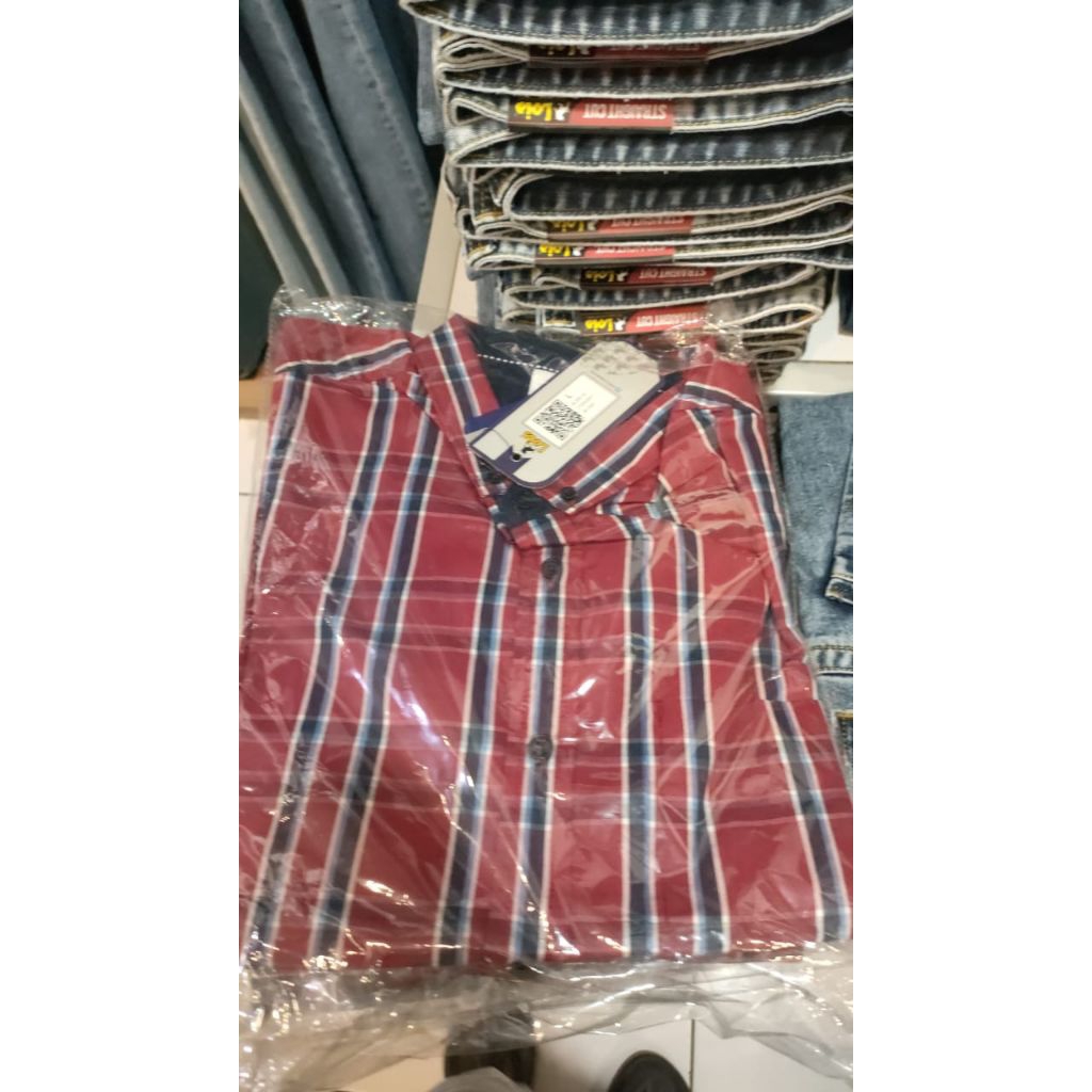 kemeja  lengan panjang pria  Lois