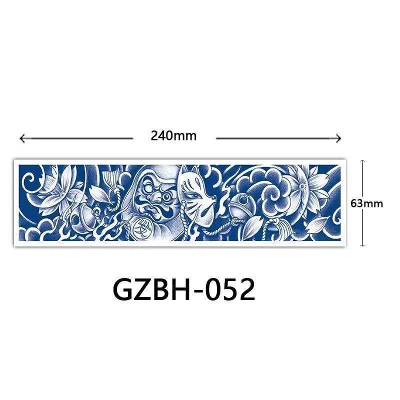 Tinta buah. Tato temporer. Tahan tujuh hari. Ramah di kulit. Tato tubuh besar.