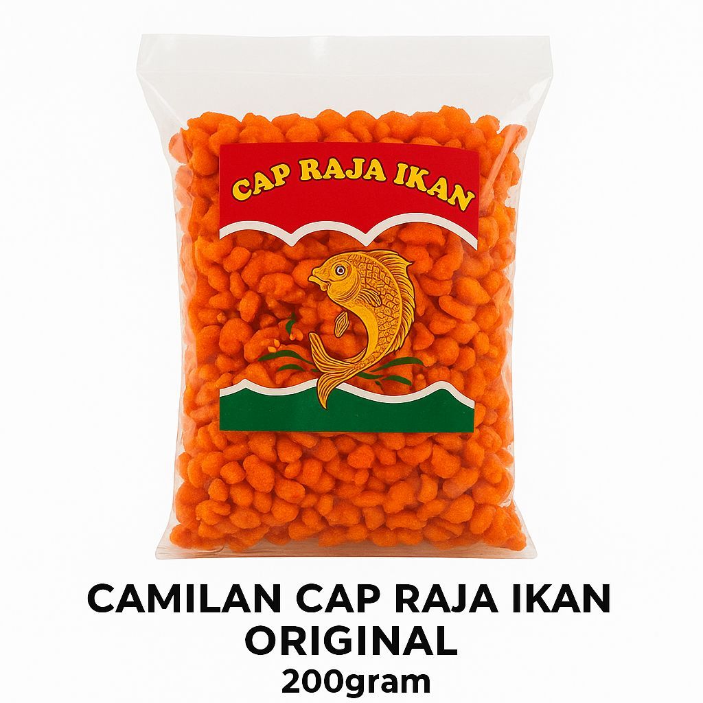 

SNACK KILOAN JAJANAN JADUL RAJA IKAN REPACK KEMASAN 200 GRAM