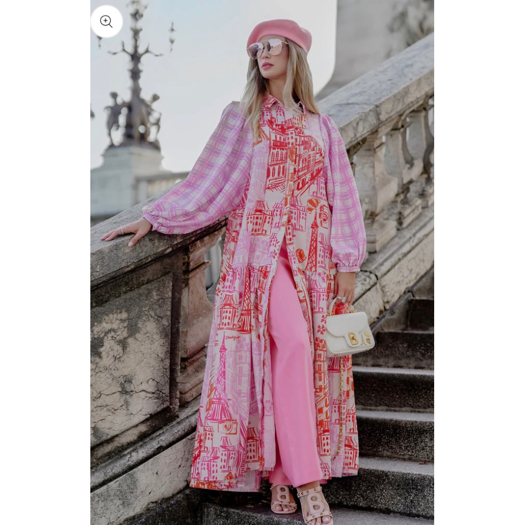 Benang Jarum Emily Frilled Maxi Dress