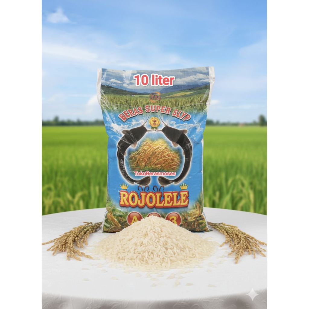 

BERAS ROJOLELE SUPER 10Ltr khusus GO-SEND