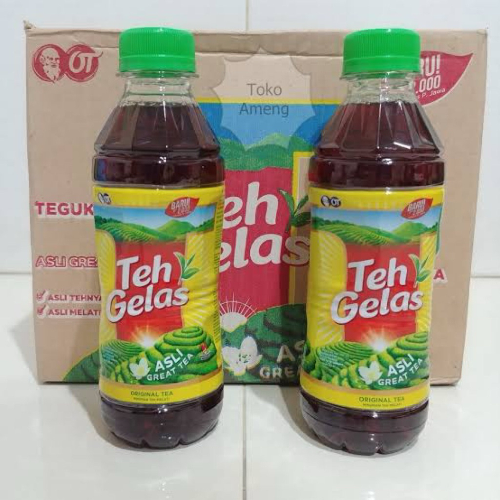 

Teh gelas botol 200ml (1 dus isi 24)