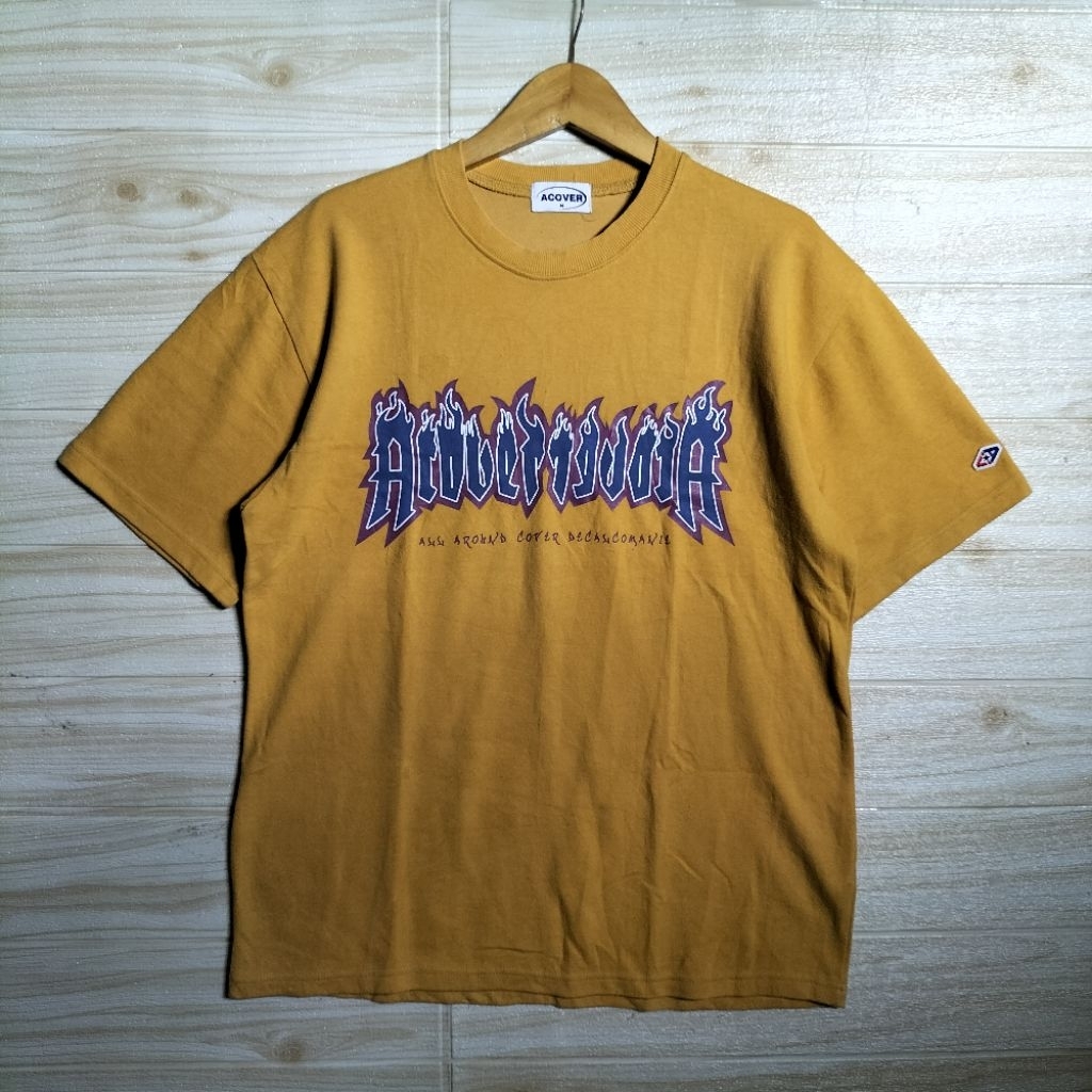 1011. T Shirt Kaos Sports  Acover Size M Tag/L  P72  LD110