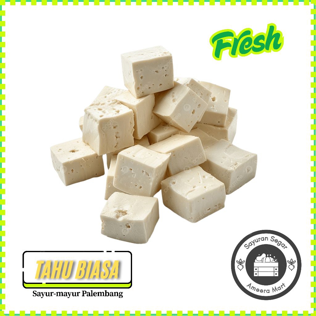 

tahu biasa -toko sayuran segar ameera mart palembang