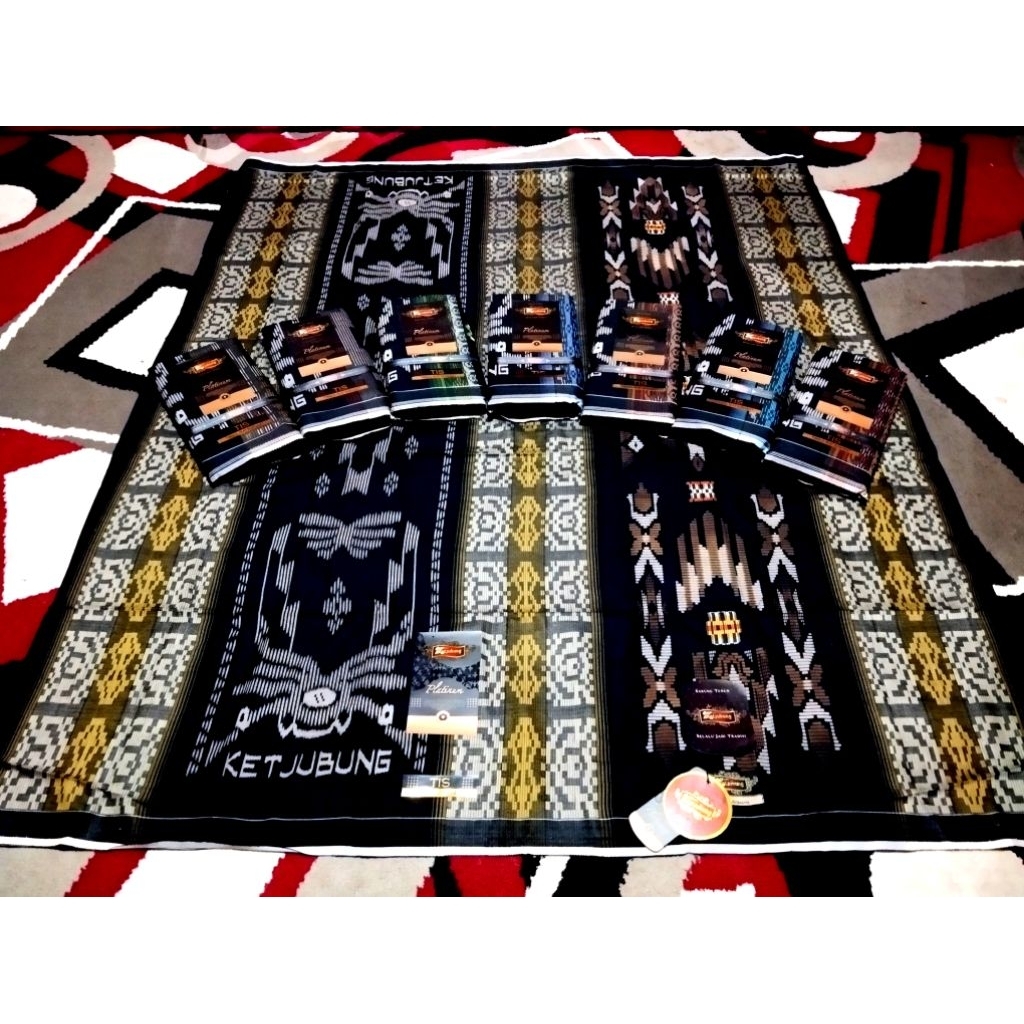 Sarung ketjubung platinum tis gold