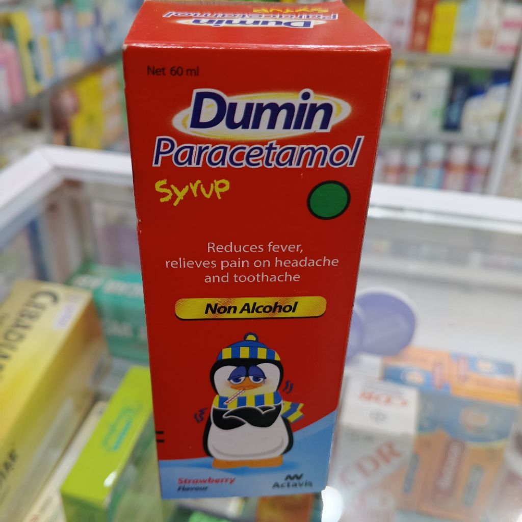 DUMIN SIRUP 60 ML | OBAT DEMAM ANAK | SAKIT GIGI | OBAT NYERI