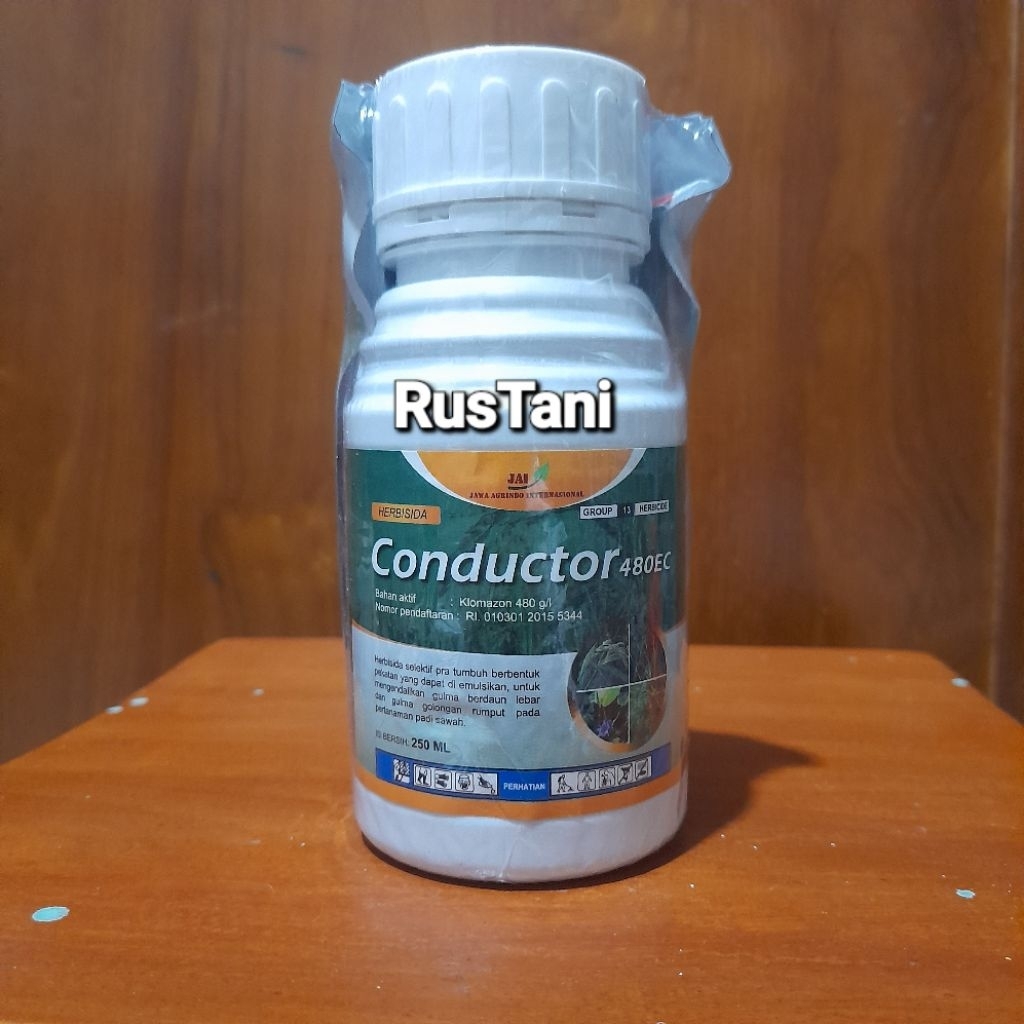 Herbisida selektif padi CONDUCTOR 480EC 250ml Bahan Aktif : Klomazon 480g/l + Resicore 25WP 25Gr