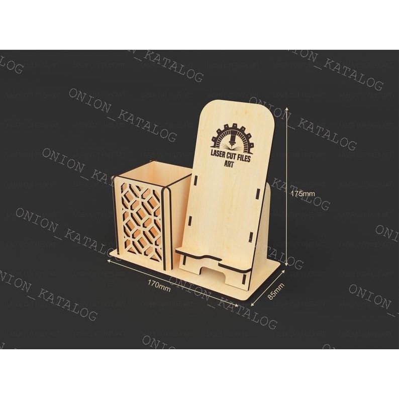 

Dudukan Telepon, Pengatur Desktop untuk Pemotongan TEMPAT PENSIL TEMPAT PENYIMPANAN STAND MEJA