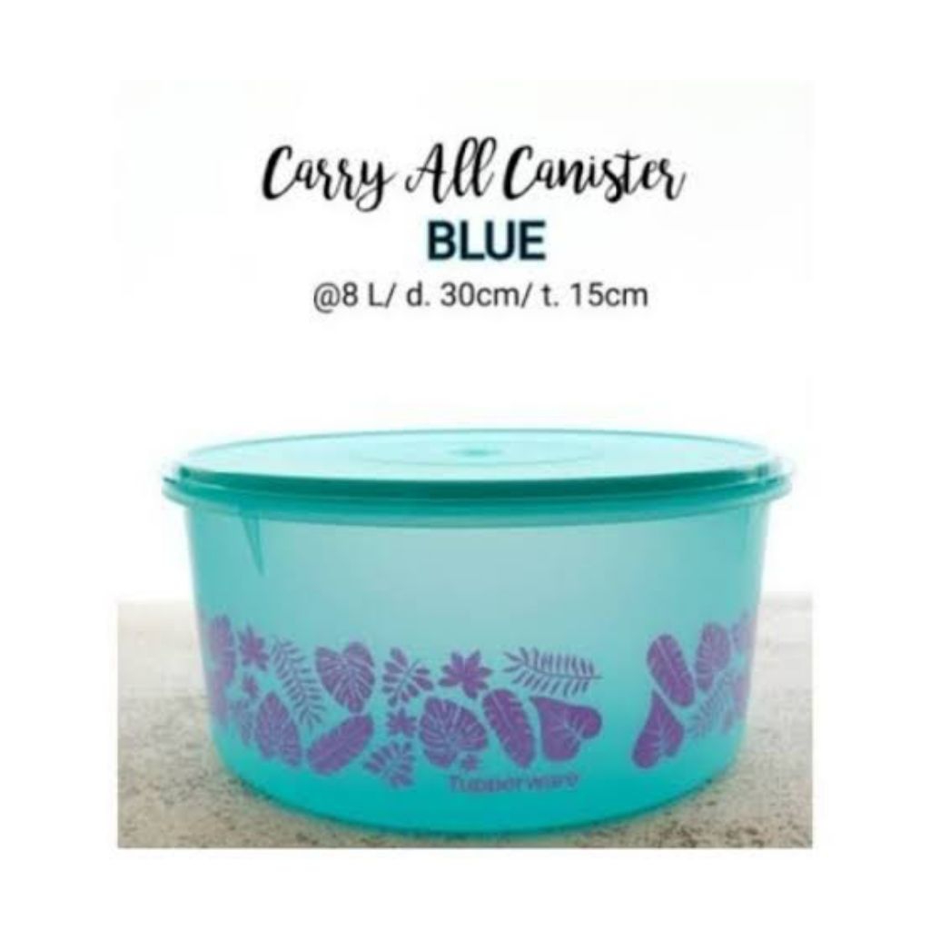 Uddjaya_ Naishalovi Toples Carry All Canister 8L Tupperware/ Toples Motif/Toples Jumbo