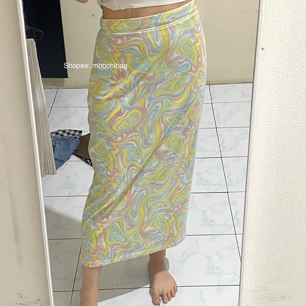 HL ROK MARBLE SPAN ROK 7/8 ROK MARBLE YELLO, Allsize PRELOVED