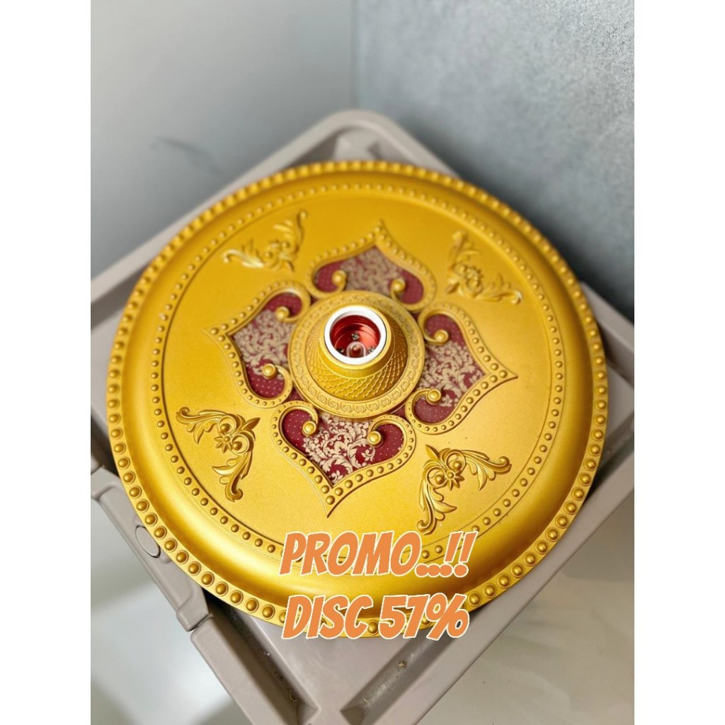 vicon fitting lampu ornamen bold jumblo 30cm fiting hias plafon fiting lampu besar VICON fitting