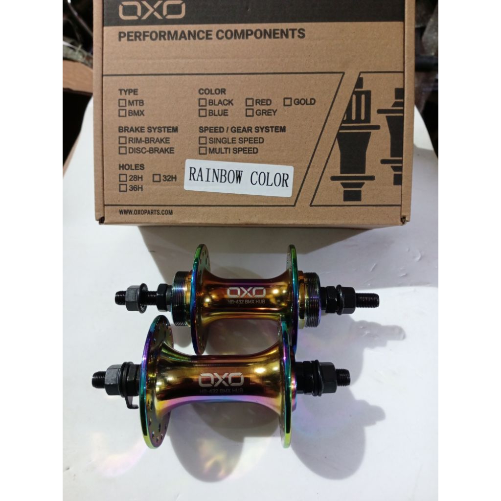 Hub Freehub OXO BMX bearing 36hole drat