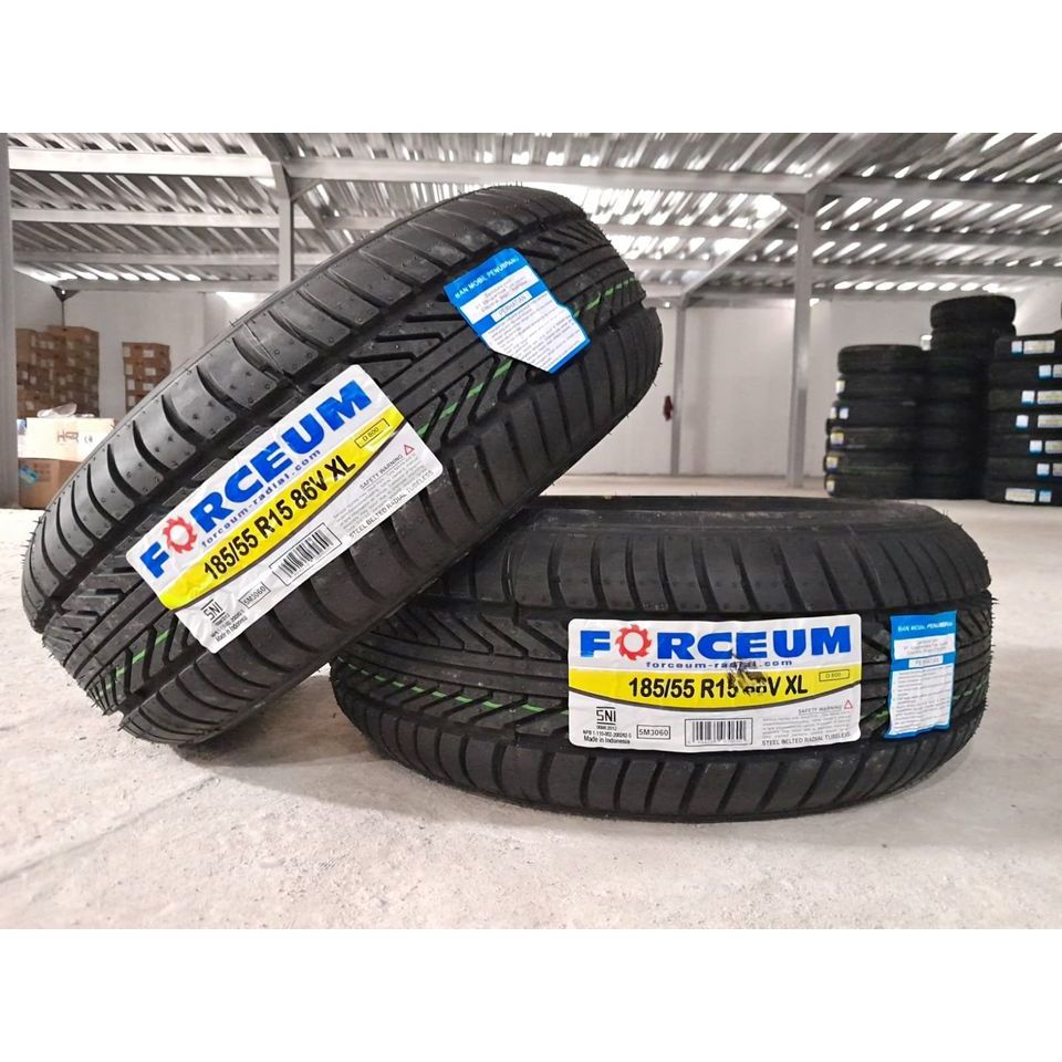Ban Mobil Brio RS Murah Ring 15 Tubeles 185 55 R15 Forceum D800 Gratis Pemasangan