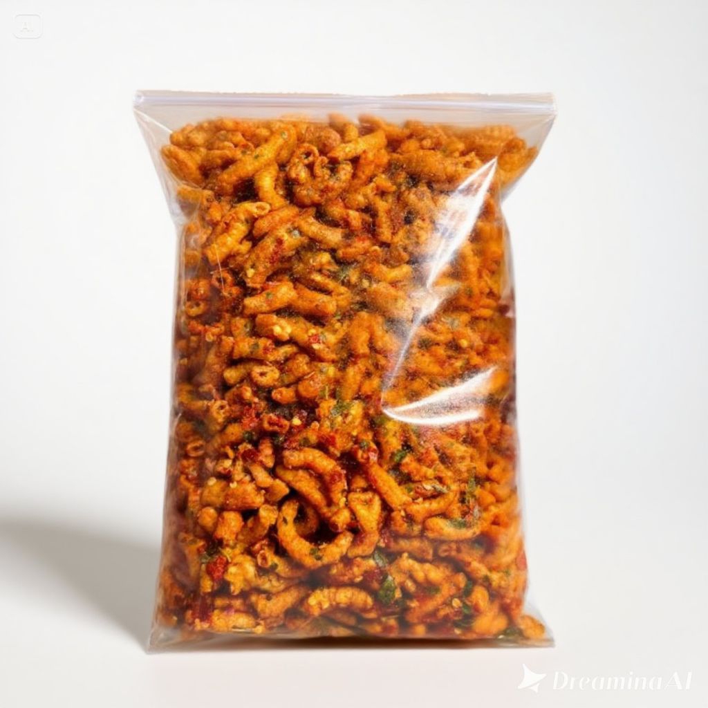 

Usus Crispy Pedas Daun Jeruk 1Kg, Kripik Cemilan Usus Ayam Best Seller