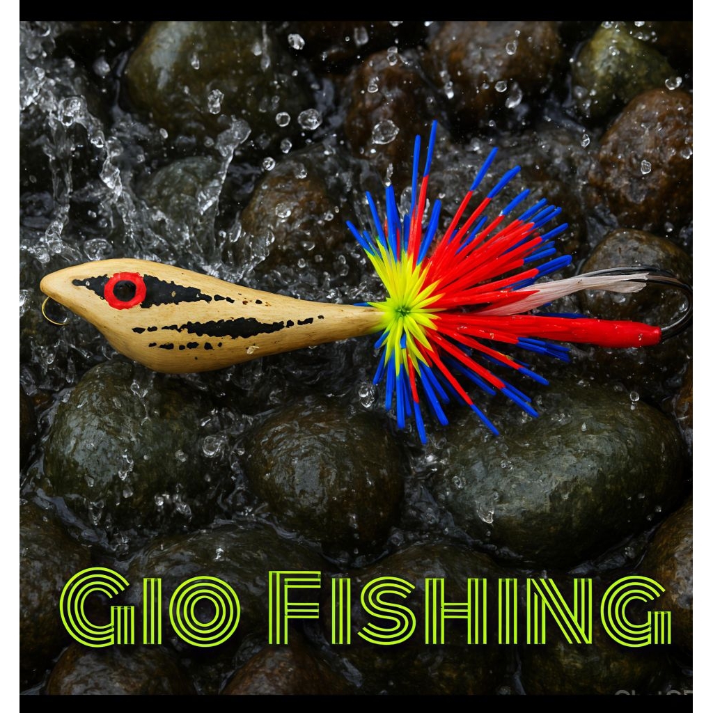 Auto WTD lure Froggy Natural wood 5cm