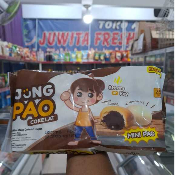 

Jung Pao Cokelat 512gr/ isi 32pcs Frozen Food