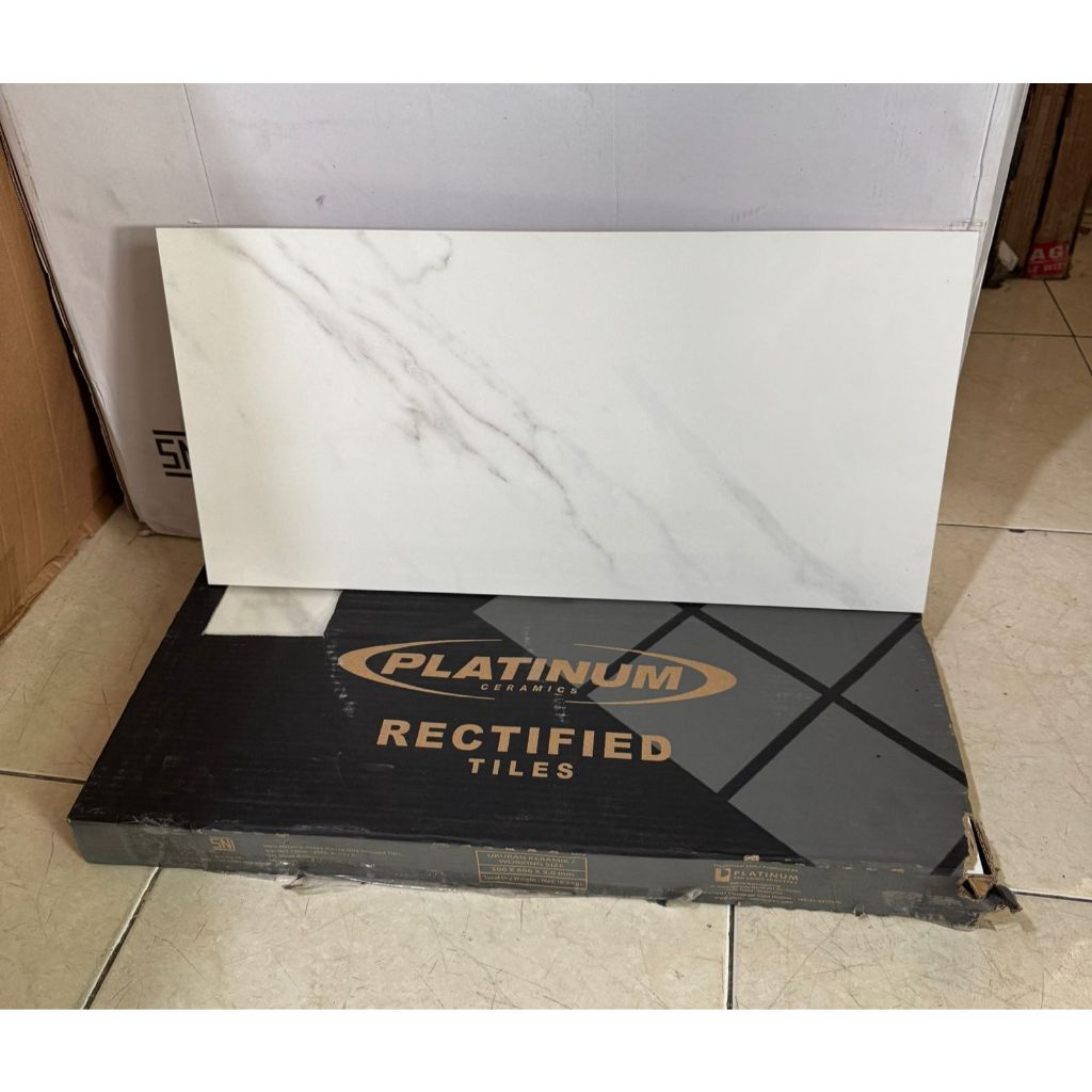 KERAMIK PLATINUM 30X60 TORONTO GREY REC GLOSSY / KERAMIK DINDING PLATINUM 30X60