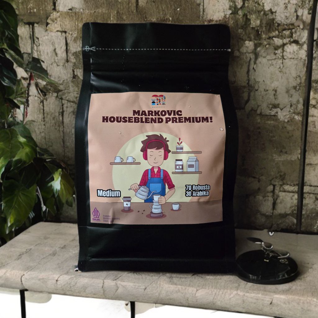 

Biji Kopi Roast Bean Houseblend Premium
