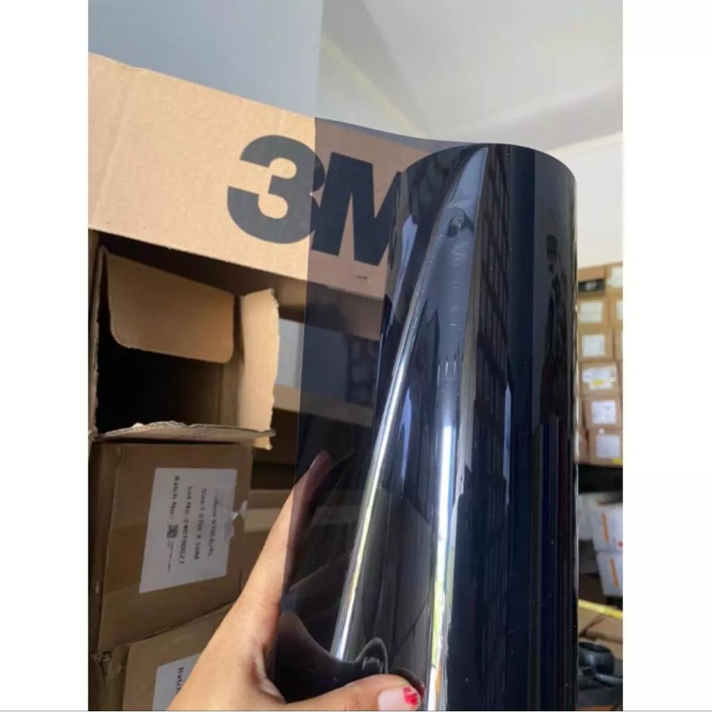 kaca filem 3M black beauty series premium , kaca filem jendela mobil