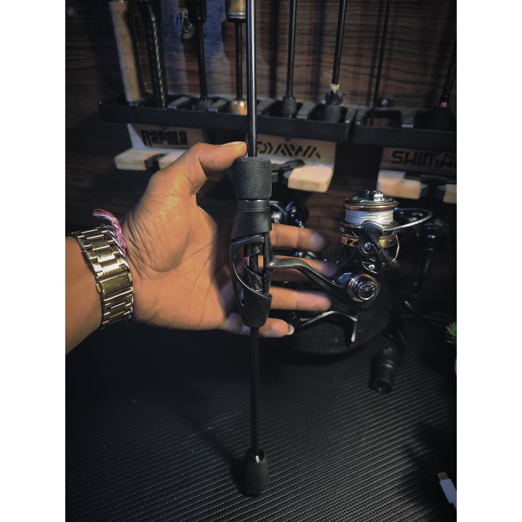 joran custom panjang 160 dan 180 bahan full carbon ring guide ceramic anti karat