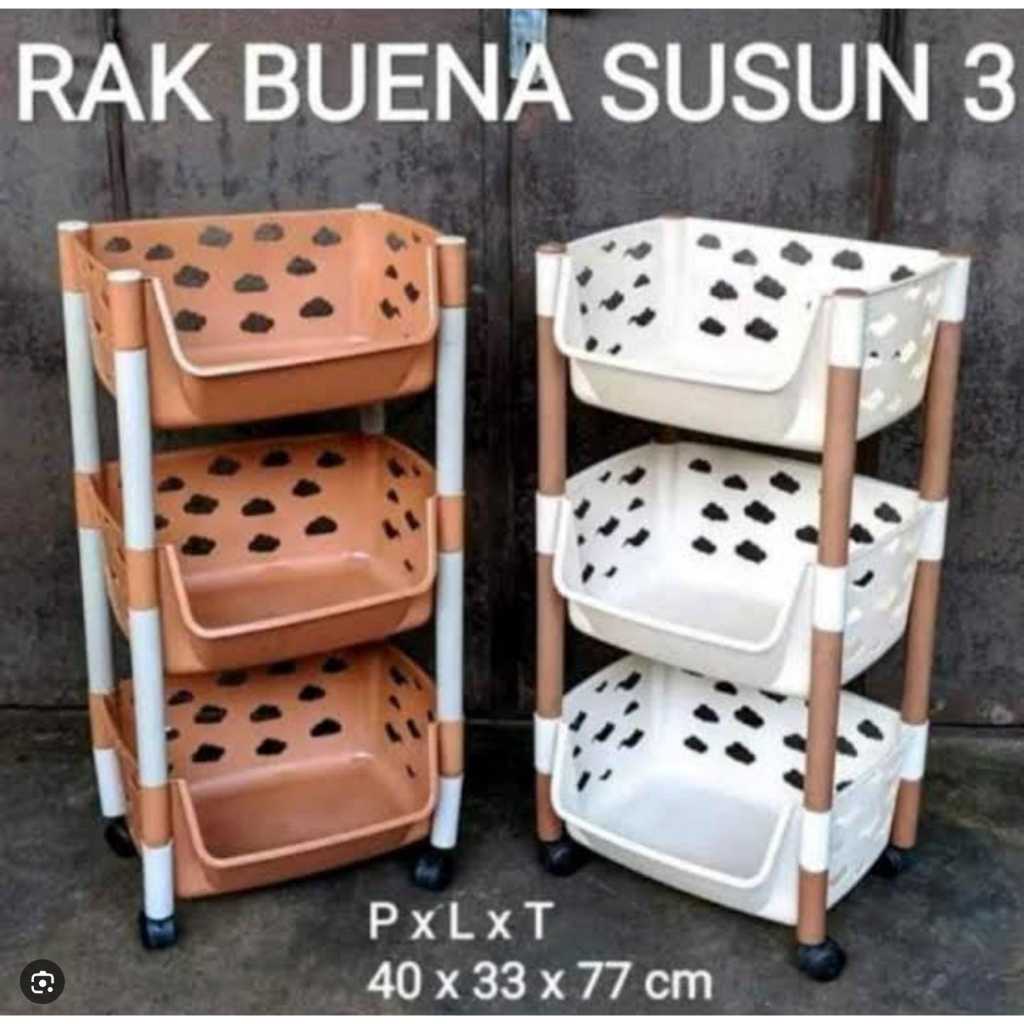 *Buena Rak Serbaguna Motif 4 Susun*