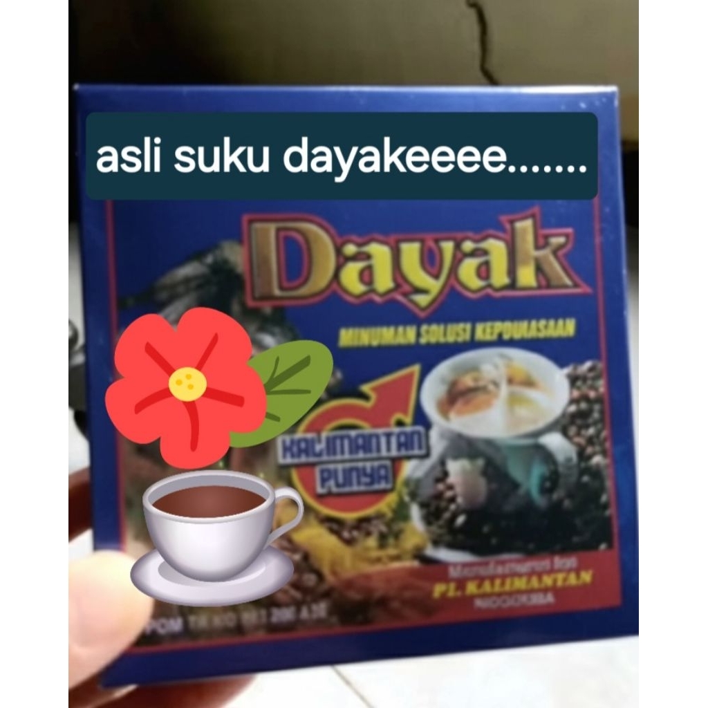 bubuk asli suku dayak