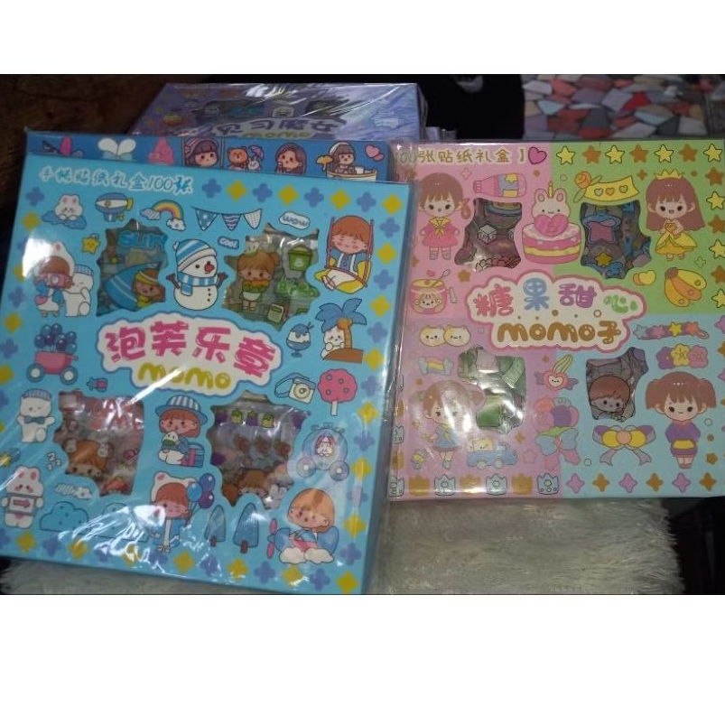 stiker momo 100 pcs