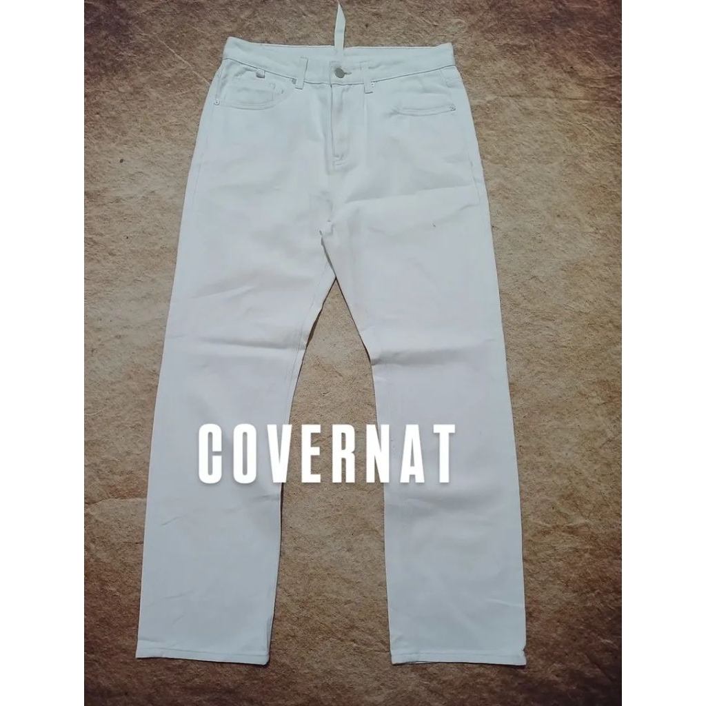 Chinos casual keren COVERNAT tebal ngaret second/bekas/preloved