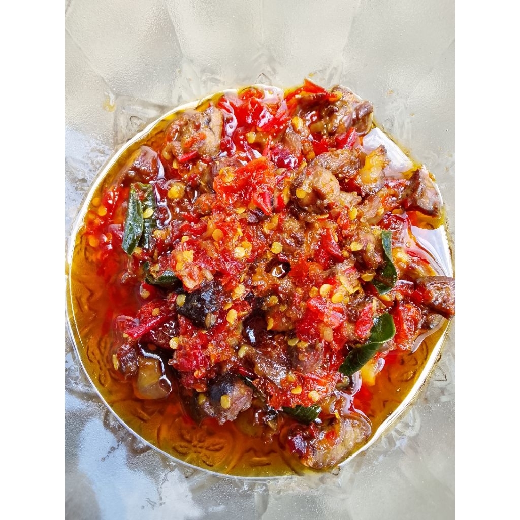 

Sambal Ati ampela MJ Pedas 150ml