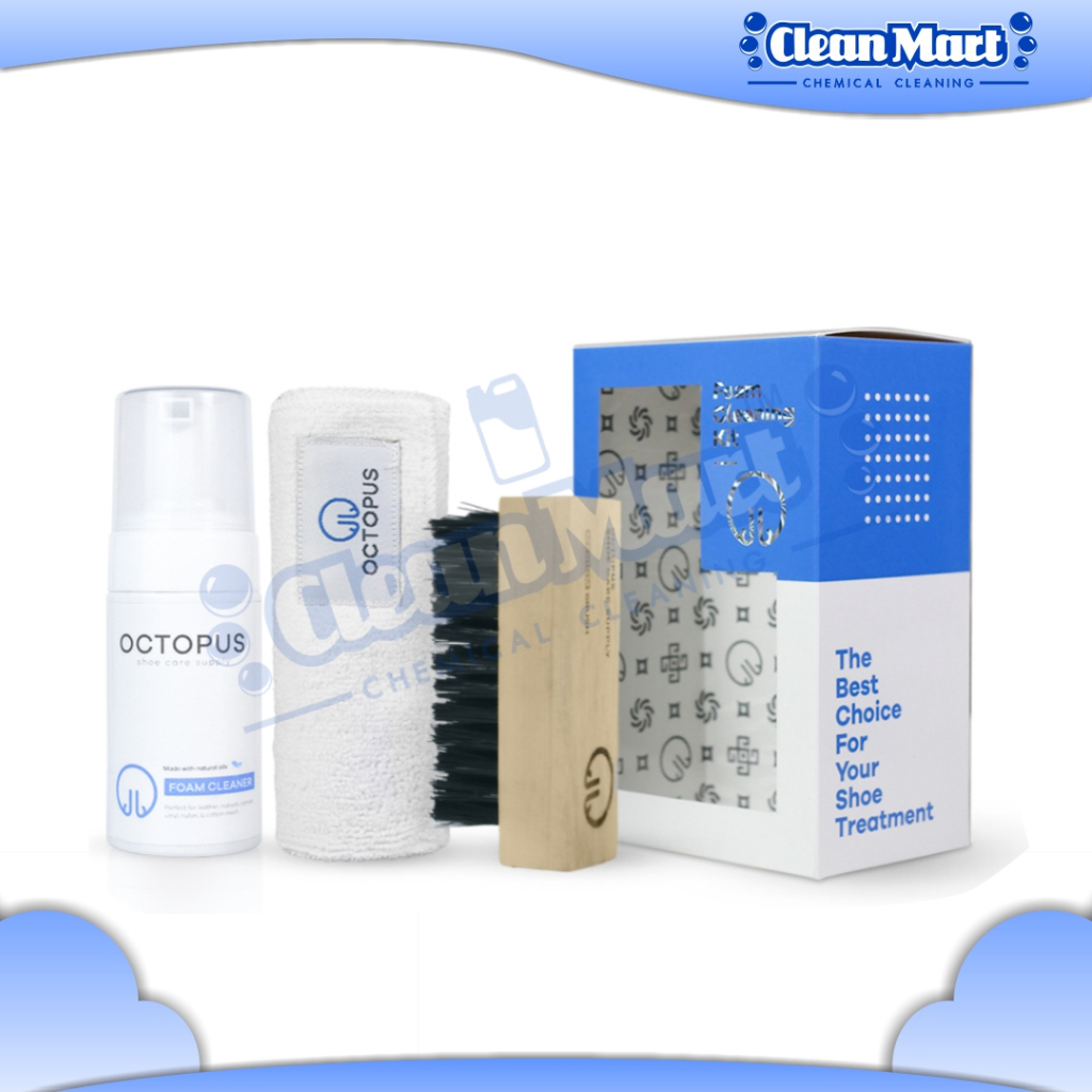 OCTOPUS / FOAM CLEANER / BASIC KIT / PEMBERSIH SEPATU / SHOES CLEANER OCTOPUS