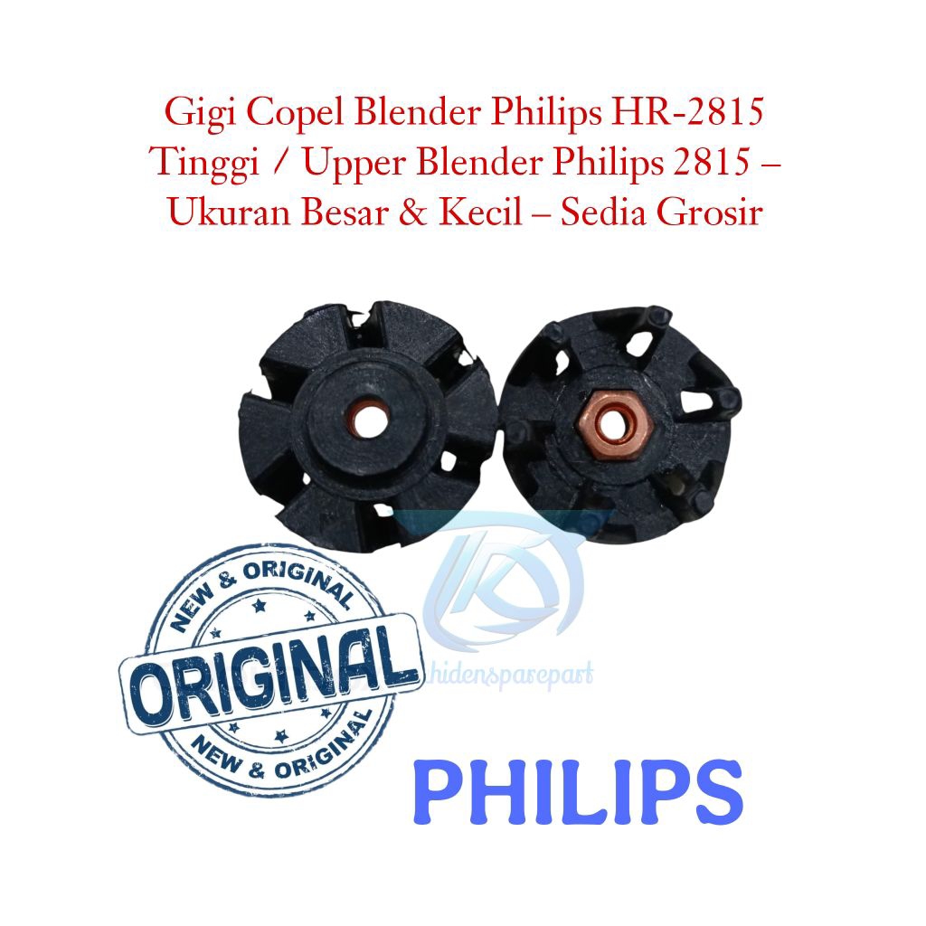 Gigi Copel Blender Philips HR-2815 besar/kecil