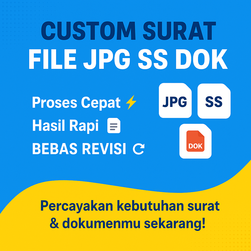 

CUSTOM SURAT FILE JPG SS DOK