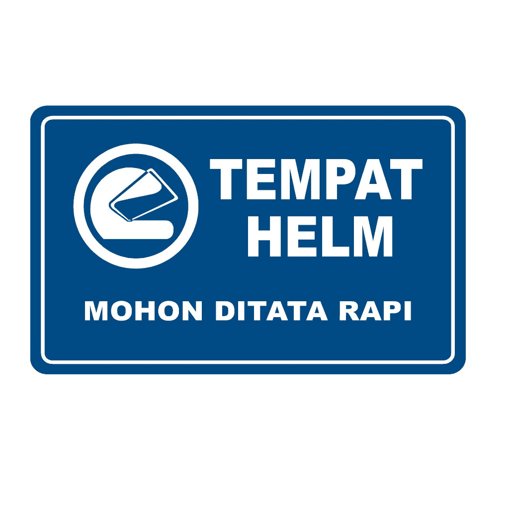 

STIKER TEMPAT HELM UK 15X20 BAHAN VYNIL TAHAN AIR WLBEE