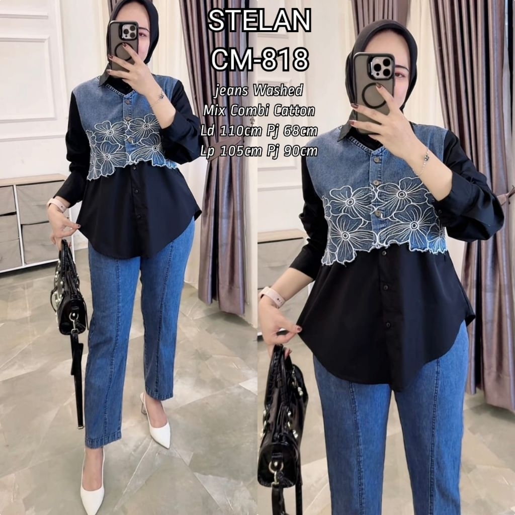 Setcel Soft Jeans Wash  Wanita Original Import